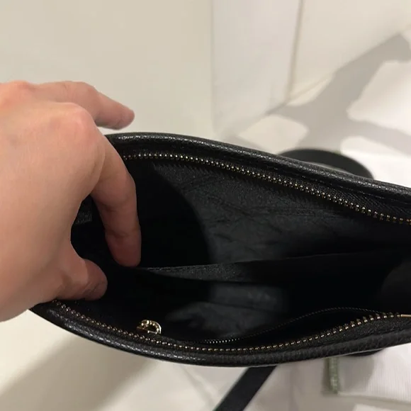 Longchamp Le Foulonne Small Black Crossbody (made in France) - Picture 11 of 13